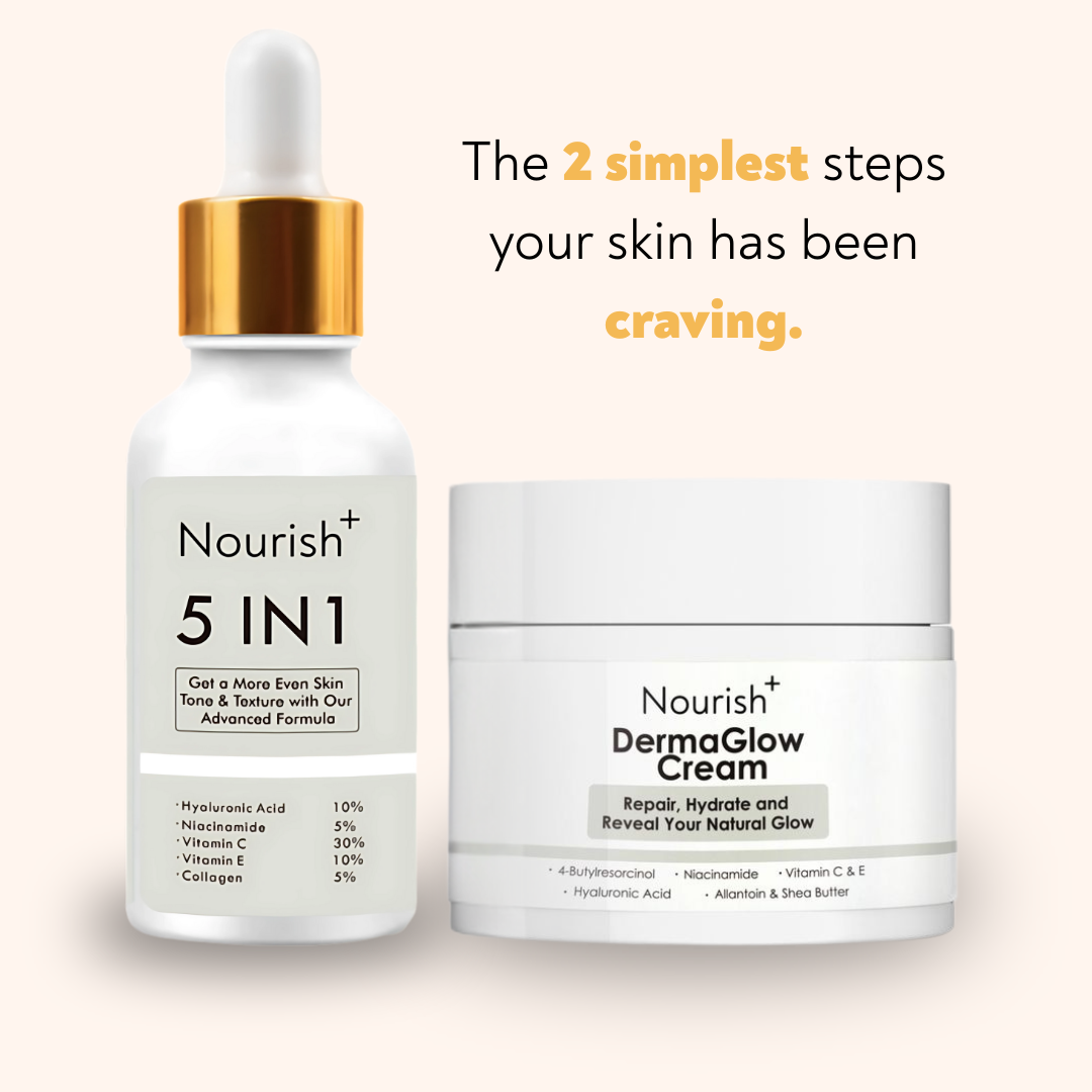 Nourishplus serum and cream 2-step set
